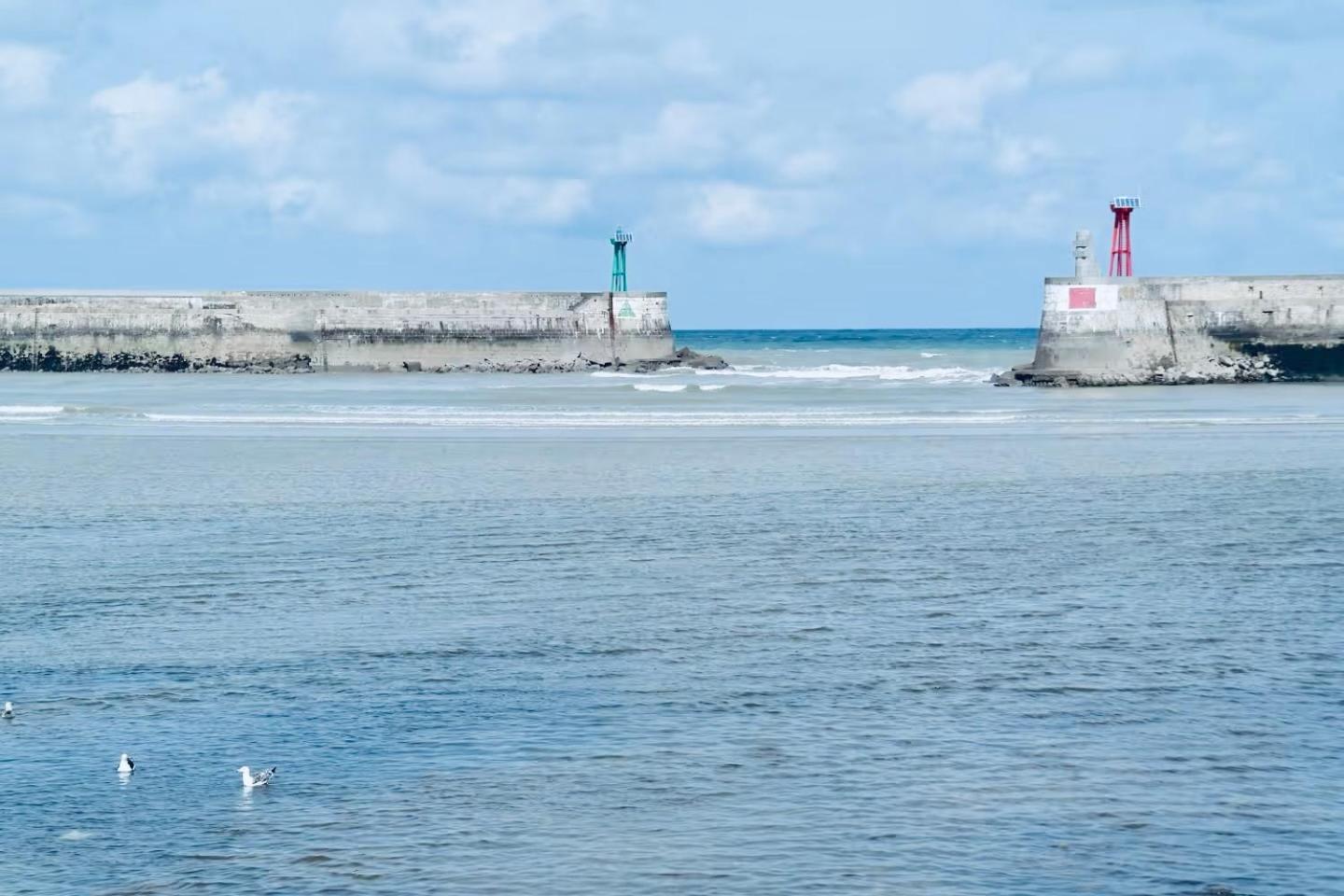 Vue Sur Mer Port-en-Bessin-Huppain Exteriör bild