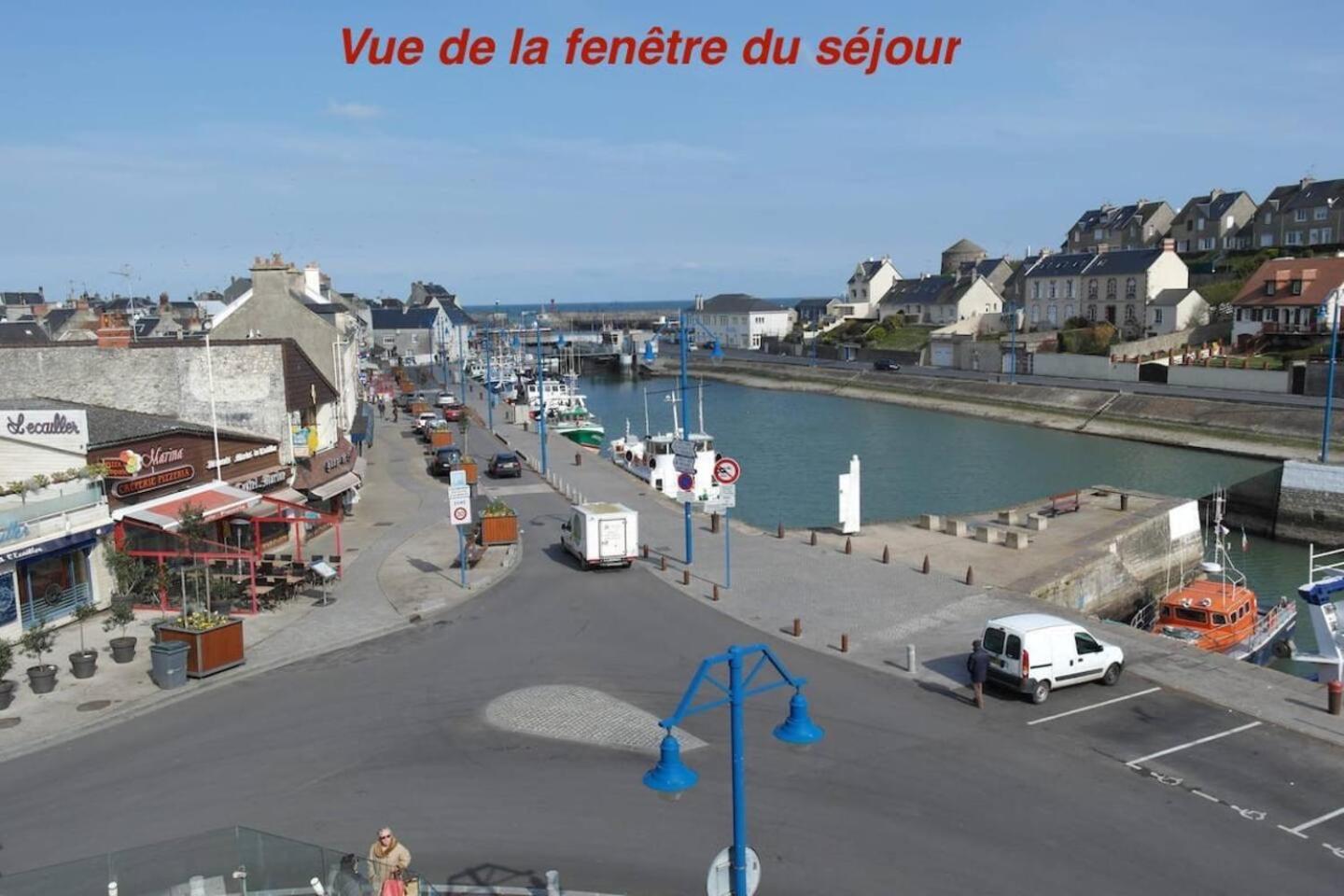Vue Sur Mer Port-en-Bessin-Huppain Exteriör bild